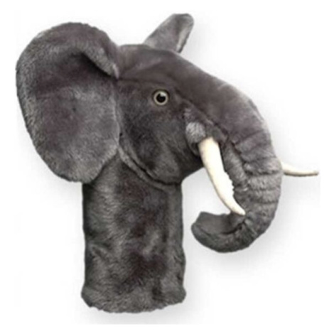 DAPHNE'S HEADCOVERS ELEPHANT Plyšový Headcover, šedá, velikost