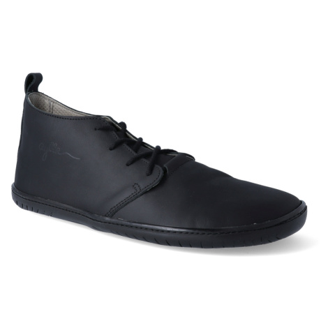 Barefoot pánské kotníkové boty Aylla - Tiksi černé Aylla Shoes