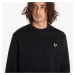 Mikina FRED PERRY Crewneck Sweatshirt Black