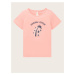 Růžové holčičí tričko Tom Tailor - Holky