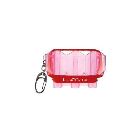 L Style Pouzdro na šipky Krystal Flight Case - clear pink