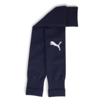 Puma TEAMGOAL SLEEVE SOCK Fotbalové štulpny, tmavě modrá, velikost