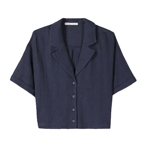 Bershka Halenka námořnická modř