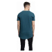 Pánské tričko krátký rukáv // Urban Classics Shaped Long Tee teal