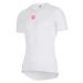 CASTELLI Cyklistické triko s krátkým rukávem - PRO ISSUE - bílá