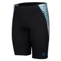 Pánské plavky arena planet water swim jammer black/white multi