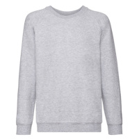 Fruit of the Loom Dětská mikina 62-039-0 Heather Grey