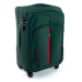 Rogal Zelený textilní cestovní kufr do letadla "Practical" - M (35l)