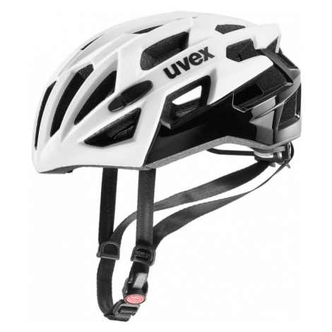 Cyklistická helma Uvex Race 7 white-black