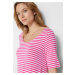 BONPRIX dlouhé tričko Barva: Růžová, Mezinárodní