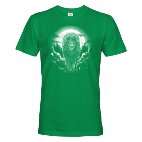 Pánské triko se lvem - triko pro milovníky originálních triček BezvaTriko