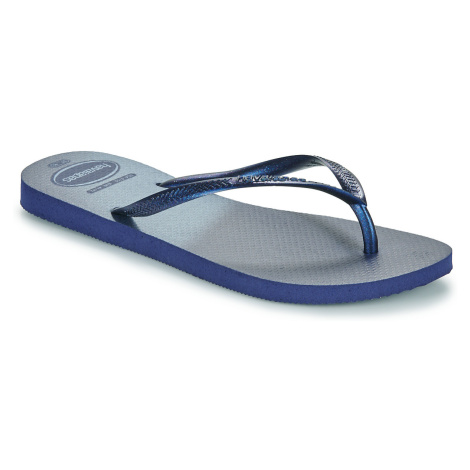 Havaianas SLIM GLOSS Tmavě modrá