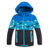 Chlapecká zimní bunda - KUGO PB3977, modrá Barva: Modrá
