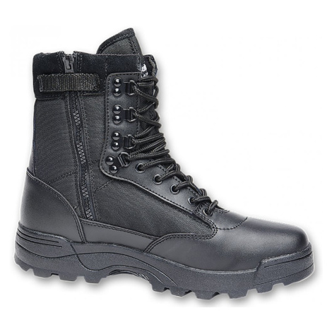 Tactical Zipper Boots - black