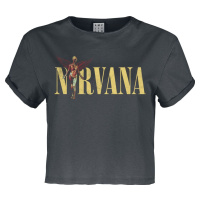 Nirvana Amplified Collection - In Utero Colour Logo Dámské tričko charcoal