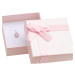 JK Box Růžová dárková krabička na šperky AT-5/A5