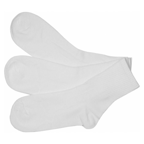 Pánské vysoké ponožky bavlna ZM-301A - 3bal bílá PESAIL