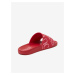 Červené dámské pantofle Versace Jeans Couture
