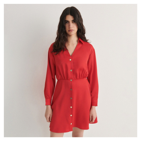 Reserved - Mini šaty - Červená