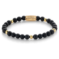 Rebel & Rose RR-60078-G-M Unisex náramek - Matt Black Madonna