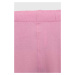 Bavlněná tepláková souprava pro miminka United Colors of Benetton růžová barva