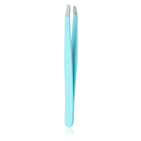 DuKaS Solista 184 pinzeta se zešikmeným koncem na obočí Stainless Turquoise 9,5 cm