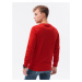 Pánská mikina Ombre Sweatshirt B978-1 Červená