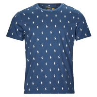 Polo Ralph Lauren SLEEPWEAR-S/S CREW-SLEEP-TOP Modrá