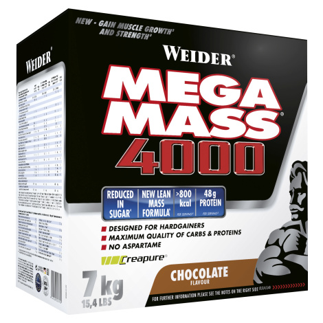 Weider, Giant Mega Mass 4000, Gainer, 7000 g Varianta: