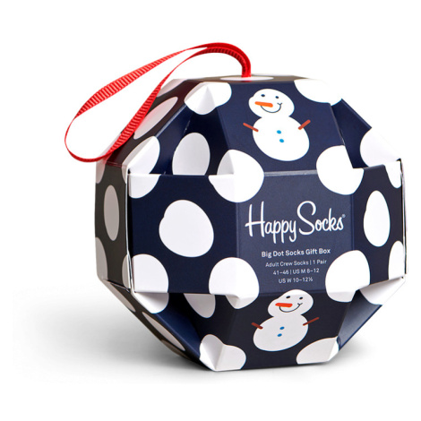 1-Pack Big Dot Snowman Gift Box