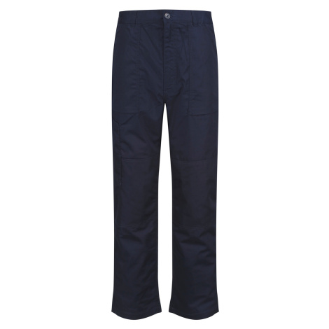 Regatta Pánské zateplené pracovní kalhoty TRJ331 Modrá