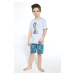 Chlapecké krátké pyžamo Cornette 789-790/95 Lemuring