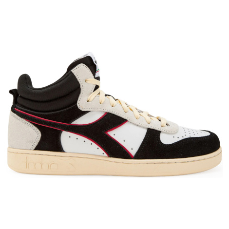 Diadora MAGIC BASKET DEMI CUT SUEDE LEATHER 501.178563 Černá