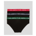 Spodní prádlo karl lagerfeld logo brief multiband 3-pack různobarevná