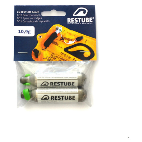 RESTUBE-CO2 10,9g pack 2 Černá