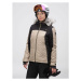 Loap OKIDASA Dámská lyžařská bunda, béžová, velikost