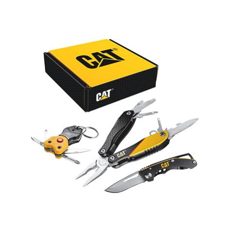 Caterpillar Dárková multifunkční sada, nůž, kleště a klíčenka CT240192