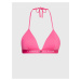 Tmavě růžový dámský vrchní díl plavek Tommy Hilfiger Underwear