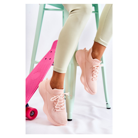 Nazouvací dámské sportovní boty Růžove Dalmiro Kesi