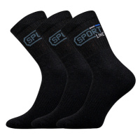 BOMA® ponožky Spot 3pack černá 1 pack 110948