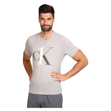 Pánské tričko CK ONE šedé (NM1903E-1W7) Calvin Klein