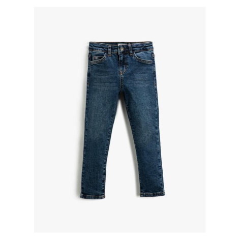 Koton Boys' Jeans Straight Leg Regular Waist - Straight Jeans