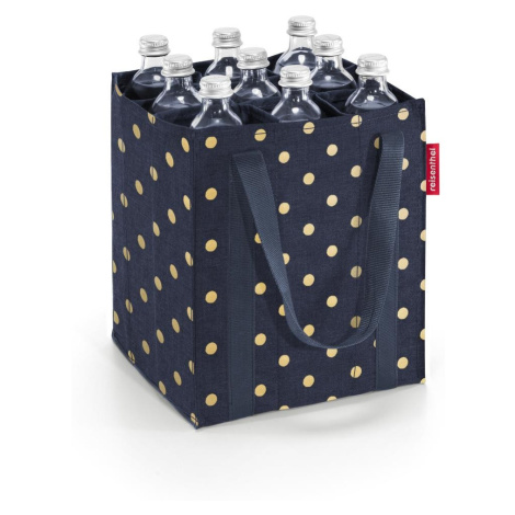 Nákupní taška na lahve Reisenthel Bottlebag  Metallic dots blue