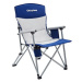 KingCamp Comfort Hard Arm Chair Blue/Grey