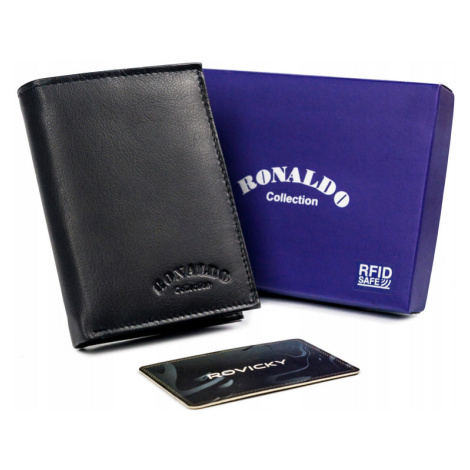 Pánská kožená peněženka střední velikosti RONALDO