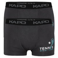 Rafael Kapo tenis boxerky - dvojbal tmavě šedá