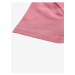 Růžové dámské tričko z organické bavlny ALPINE PRO ECCA