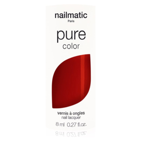 Nailmatic Pure Color lak na nehty PETRA- Red 8 ml