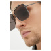Sluneční brýle Alexander McQueen pánské, šedá barva