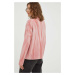 Vlněný svetr PS Paul Smith dámský, růžová barva, s golfem